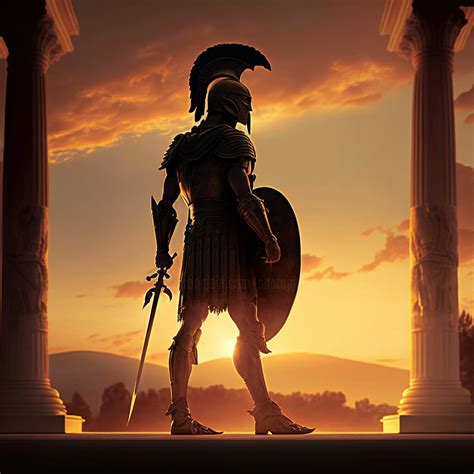 Spartan Warrior, Digital Arts by China Alicia Rivera | Artmajeur