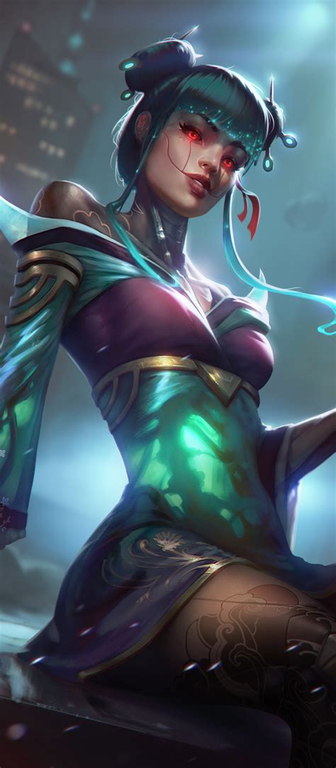 700x1600 Resolution Smite Izanami 700x1600 Resolution Wallpaper ...