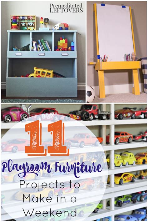 11 DIY Playroom Furniture Projects