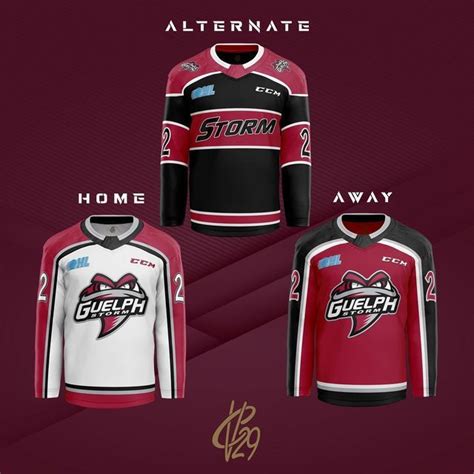 cvdesigns29 on Instagram: "— OHL Redesign Series — Guelph Storm *using ...