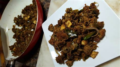 Erachi Ularthiyathu|Spicy Mutton ularthiyathu/olathiyathu|Spicy Mutton Kerala style