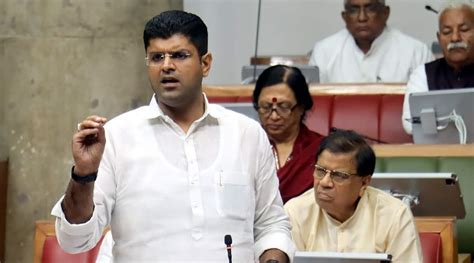 'Rules of Procedure being destroyed': Haryana Dy CM Dushyant slams Deputy Speaker over flood ...