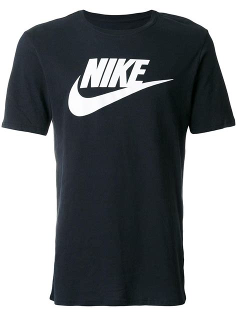 Lyst - Nike Branded T-shirt in Black for Men