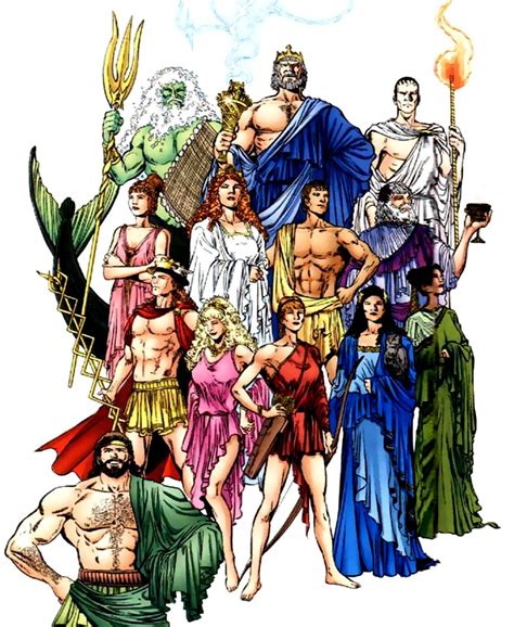 Image - Olympian Greek Pantheon (12 Gods).jpg - Warriors Of Myth Wiki