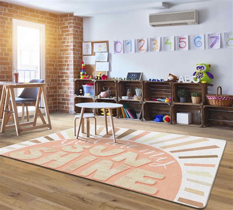 Schoolgirl Style - Simply Stylish Boho Rainbow Sunshine Area Rug