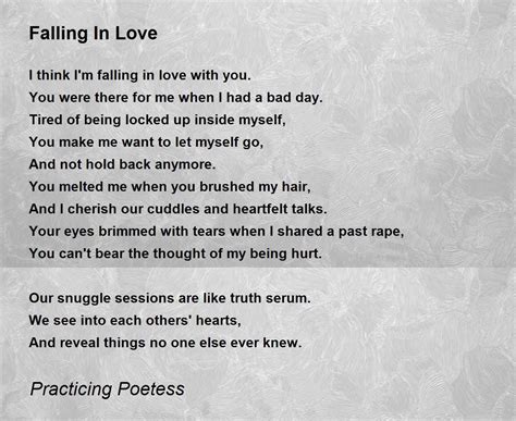 Falling In Love by Practicing Poetess - Falling In Love Poem