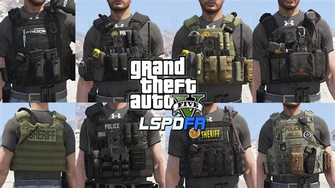 GTA 5 LSPDFR - Tactical Vest Install (READ PINNED COMMENT TO GET THIS ...