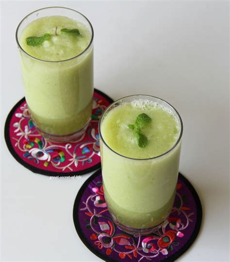 Honeydew (Honey dew) melon (Thane mulampalam) Cucumber lettuce body detoxing juice| Great-secret ...