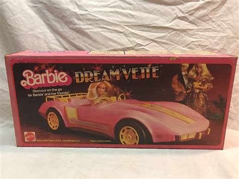 MATTEL VINTAGE 1979 1980 BARBIE DREAM VETTE - CORVETTE in BOX, 100% ...