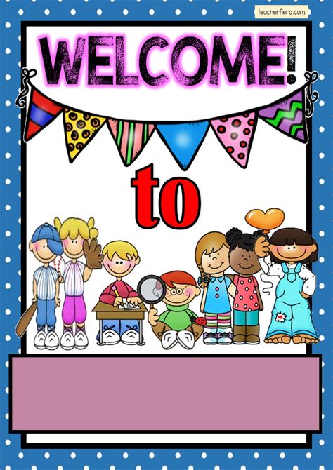 teacherfiera.com: WELCOME TO CLASS BANNER / POSTER