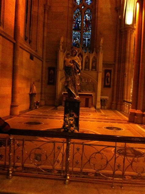 Interior view of St Mary's Cathedral Sydney NSW Sydney New South Wales ...