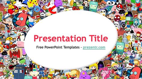 Free Cartoons PowerPoint Template - Prezentr PPT Templates Comic Template, Ppt Template ...