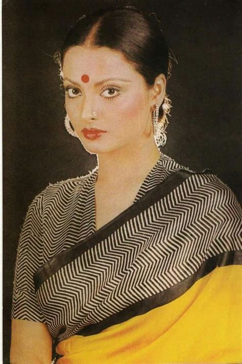 #Rekha | Beautiful bollywood actress, Rekha actress, Old film stars