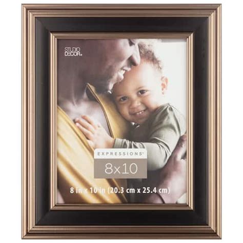 Silver & Black Hampton 8" x 10" Frame, Expressions™ by Studio Décor ...