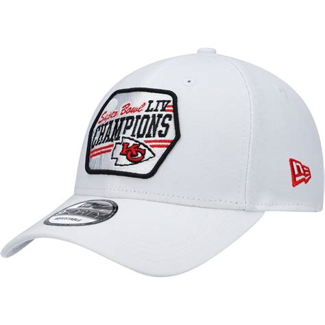 Men's New Era White Kansas City Chiefs Super Bowl LIV Champions Grillen ...