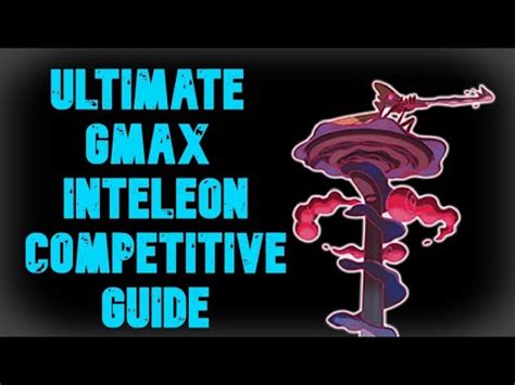 How To Use Sniper Inteleon!💦 VGC Competitive Gmax Inteleon Moveset ...