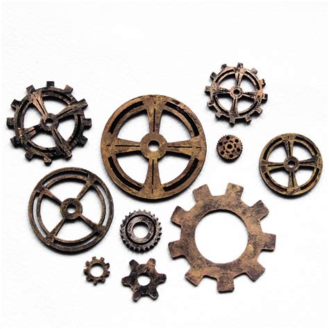 Steampunk Cogs and Gears | Clock gears, Cogs and gears, Steampunk cogs