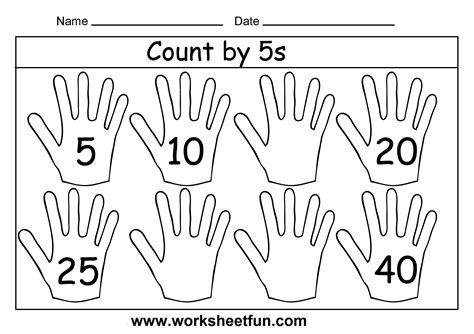 12 Worksheets Counting By 5S Printable / worksheeto.com