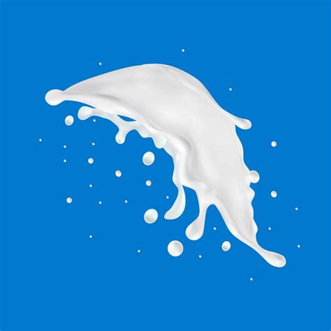 Spilled milk abstract background, Vector illustration and design ...