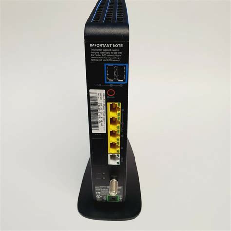 Frontier Fios Quantum Gateway G1100 Dual Band 4 Port WiFi Internet Modem Router - Modem-Router ...