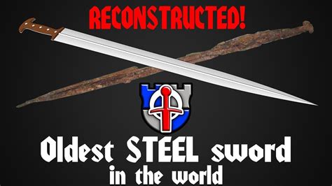 The oldest STEEL sword in the world, Vered Jericho sword of Ancient Israel RECONSTRUCTED - YouTube