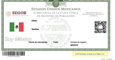 CURP certificada por Renapo: cómo obtener gratis