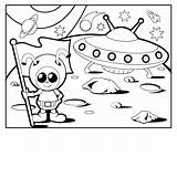 Alien For Kids Printable Free Coloring Pages sketch template