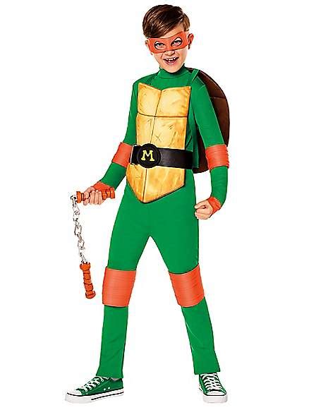 Kids Michelangelo Costume - Teenage Mutant Ninja Turtles - Spirithalloween.com