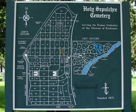 Holy Sepulchre Cemetery - Rochester, NY | Map to the 2nd sid… | Flickr