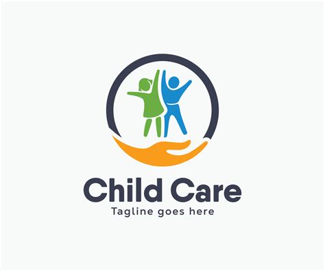 Child Care logo design. Kids Care logo design template 21480264 Vector ...