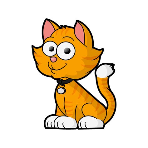 Cartoon Cat Vector Clip Art - FREE Download
