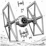 TIE Fighter Coloring Pages  Free & Printable sketch template