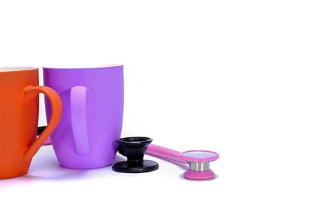 Stethoscopes And Coffee Mugs Mugs, Colorful, White, Isolated PNG Transparent Image and Clipart ...