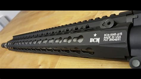 BCM KMR Alpha Free Float Handguard install Review & Commentary - YouTube