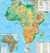 Geographycal map of Africa 2005