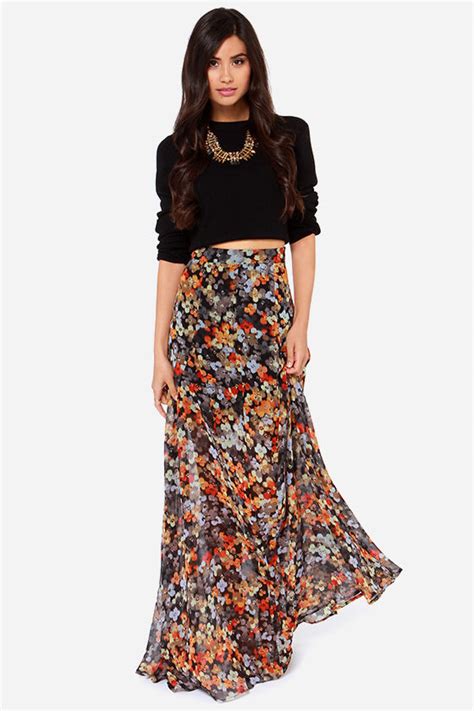 Floral Skirt | DressedUpGirl.com