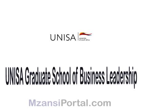 UNISA Graduate School of Business Leadership Courses, Contact details, News