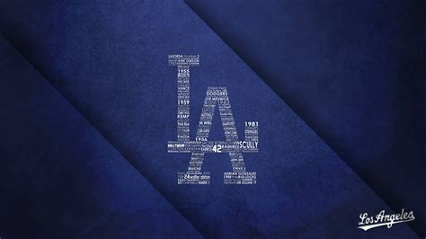 Mlb Los Angeles Dodgers Team Logo Blue Wallpaper Hd - La Dodgers ...