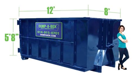 20 Yard Dumpster Rental | Columbus OH | Dump-A-Box