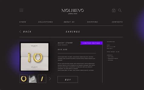 Jewelry logo, branding & website on Behance