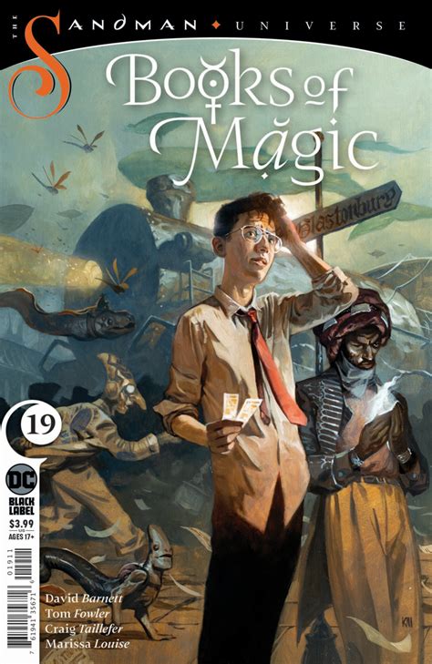 Books of Magic #19 Cover A 1st Print – Comics To Astonish, comics, magic cards, shop, Maryland