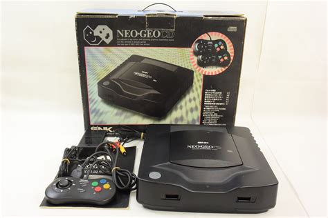 NEO GEO CD Console System Boxed Ref/0013100 SNK neogeo Tested JAPAN ...