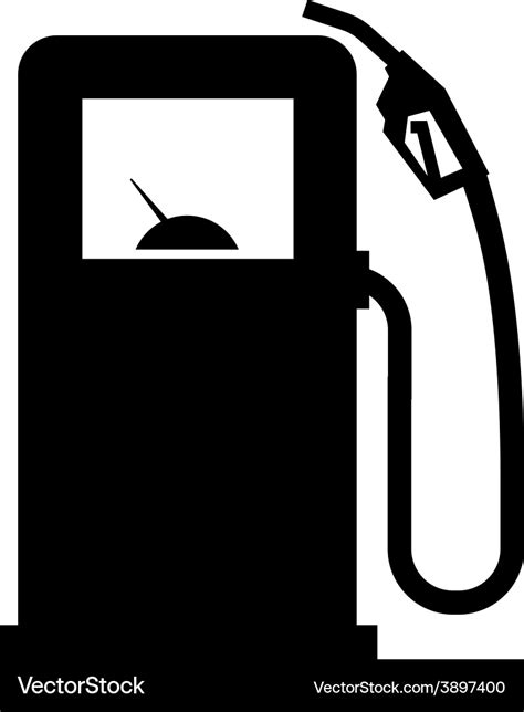 Petrol Station Icon Vector