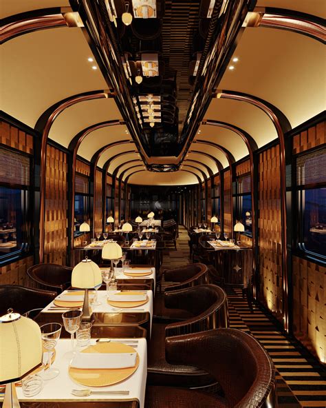 Step Inside an All-New Art Deco Orient Express Train | Architectural Digest