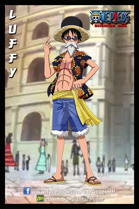 Luffy Dressrosa Set by makinig on DeviantArt