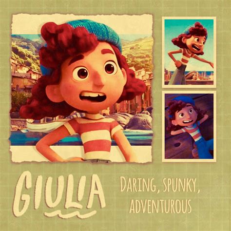 giulia is legit my favorite female main character design from pixar ...