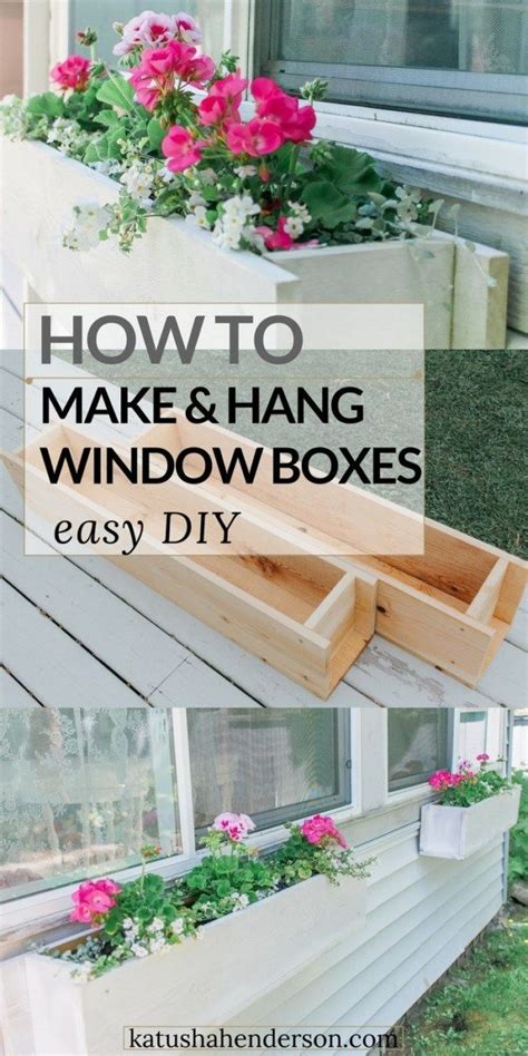 How To Make Window Planter Boxes - Interesting Ways To Make Window ...