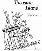 Pirate Island Coloring Pages sketch template