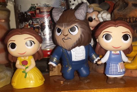 Disney Beauty and the Beast live action mini mystery funko pops with ...