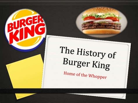 History of bk powerpoint